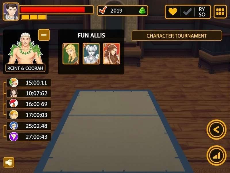Royal Volley Masters character customization